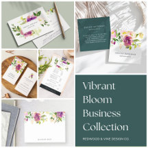 Vibrant Bloom Business Collection