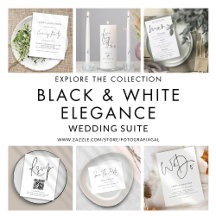 Black & White Elegance Wedding
