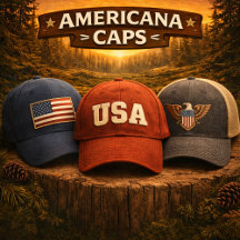 Treets Americana Baseball Caps