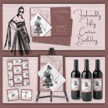 Fashionably Fifty Designer Couture Birthday