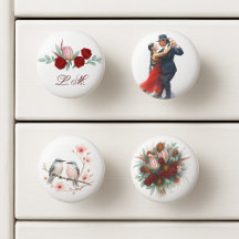 Ceramic Knob Drawer Pattern Novelty Artistic