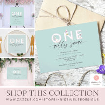 One Silly Goose First Birthday