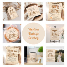 Western Vintage Rodeo Cowboy