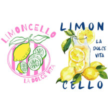 Limoncello La Dolce Vita Lemon & Pink Coquette