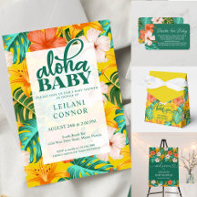 Aloha Baby! Hawaiian Tropical Summer