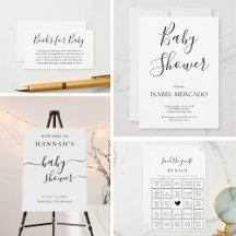 Minimalist Baby Shower