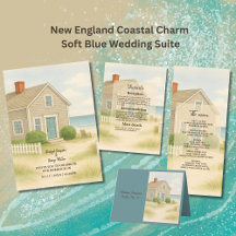 new england Soft Blue Coastal Destination wedding 
