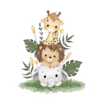 Safari Animal Baby Shower