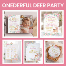 Onederful Deer Party 