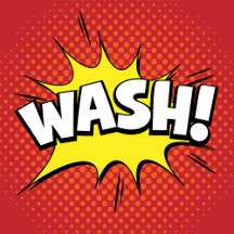 Comic Book Bath Accessories