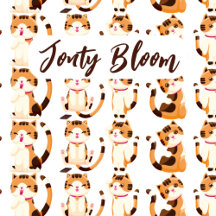 Cat Accessories - Happy Calico Cat