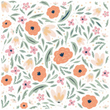 Pastel Spring Floral Pattern
