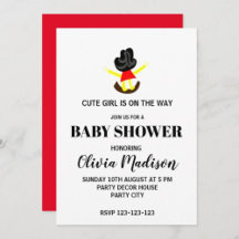 A Collection of Baby Shower Invitations