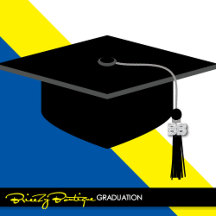 Yellow & Royal Blue Graduation
