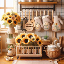 Oven  Mitts and Pot Holder