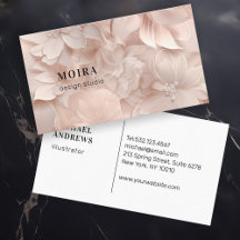 Luxury, Blush-Beige Flower Salon Collection