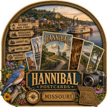 Hannibal Missouri Postcards/Gifts