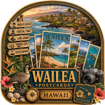Wailea Hawaii Postcards/Gifts