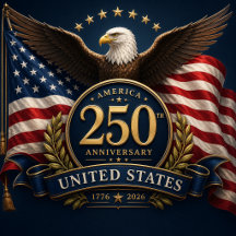 250th Anniversary USA Patriotic 
