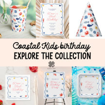 Coastal Kids Birthday party