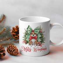 Happy Pawlidays or Merry woofmas - for Dog lover