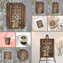 Rustic Magical Storybooks Baby Shower