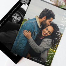 modern   full bleed   save the date collection