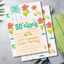 Margarita Themed It's 5 O'Clock Somewhere