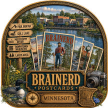 Brainerd Minnesota Postcards/Gifts