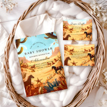 Boho Country Western Baby Shower 