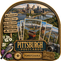 Pittsburgh Pennsylvania Postcards/Gifts