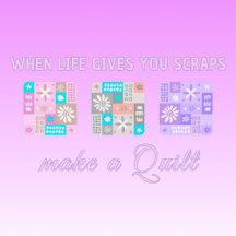 Cute & Floral Patchwork Pattern Funny Sewing Quilt