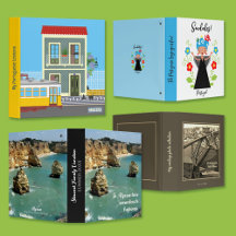 Portuguese-themed and illustrated Photo Binder