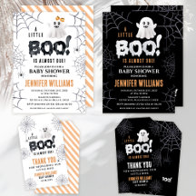 Ghost little boo baby shower 