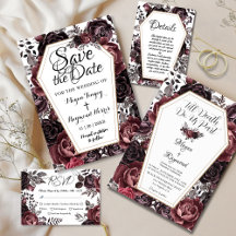 Till Death Do Us Part Vintage Dark Gothic Wedding