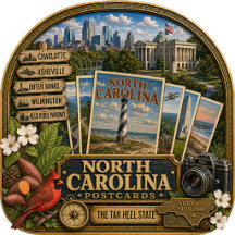 North Carolina Postcards