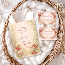 Strawberry Blossom Baby Shower