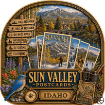 Sun Valley Idaho Postcards/Gifts
