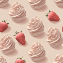 Personalized Cute Sweet Strawberry Cream