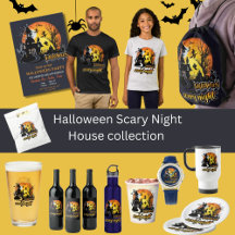 Halloween Scary Night House