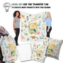 DORKY DINOSAURS MONOGRAM GIFTS FOR KIDS