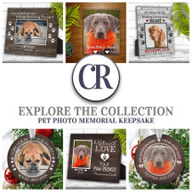 Pet Photo Memorial Keepsake