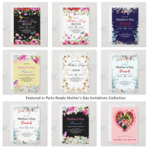Party Ready Mother's Day Invitations