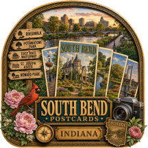 South Bend Indiana Postcards/Gifts
