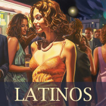 Miami Latinos at night posters