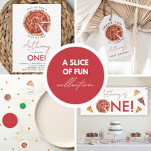A Slice of Fun Pizza 1st Birthday Collection