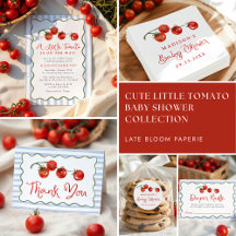 Cute Little Tomato Baby Shower