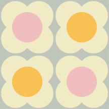 Retro 70s Scandi Flowers - part 1