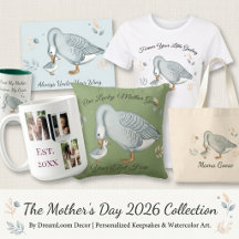 Mama Goose Mother’s Day Personalized Keepsakes