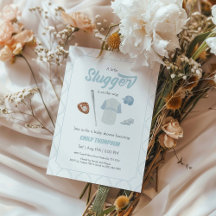 Baseball Baby Shower Invitation Collection